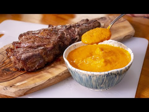 Фантастический соус к вашему столу. Испанский Ромеско для мяса.