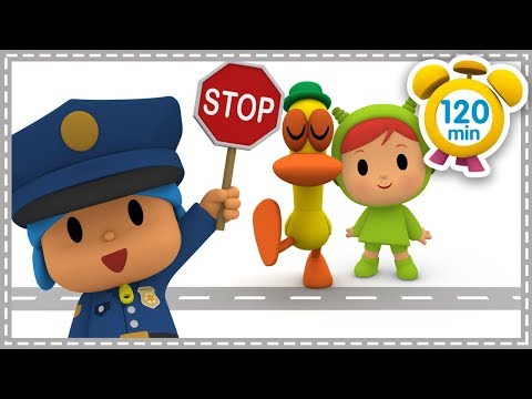 🚦POCOYO DEUTSCH - Verkehrserziehung [ 120 min ] | Cartoons für kinder