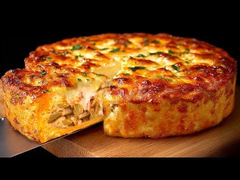 Ich nehme Kartoffeln, Zucchini, 3 Eier! Dieses Rezept ist 100 Jahre alt. Abendessen für 5$