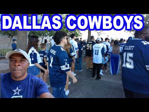 Exploring Dallas Cowboys Opening Game Day & Pro Shop Tour In Dallas!