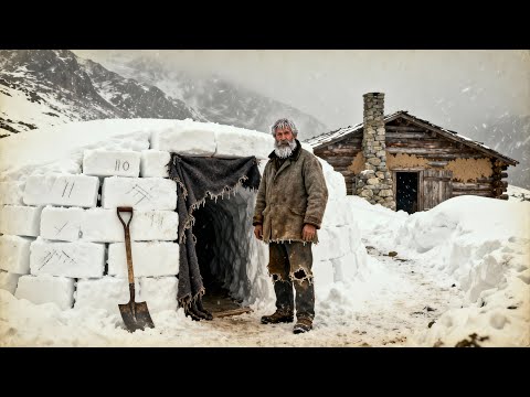 How One Miner’s "Snow Tunnel" Entrance Stopped Drafts And Kept His Shack 20 Degrees Warmer