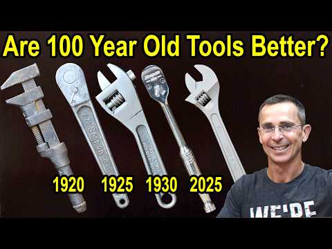 100-Year Old Tools Are Genius! Are New Tools Better?