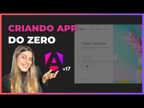 CRIANDO LANDING PAGE DO ZERO COM ANGULAR 17