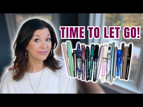 This is long overdue! Fountain Pens for Sale..why I'm letting go
