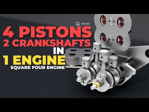 2 Cranks, 4 Pistons, 1 Engine?! Ariel’s Forgotten Square Four Explanined