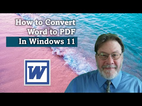 How to Convert Word to PDF in Windows 11