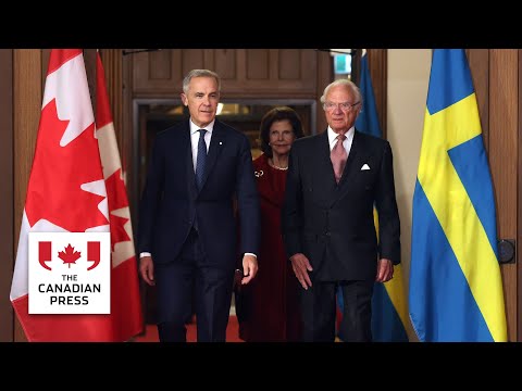 Swedish king and queen in Ottawa for third official visit to Canada