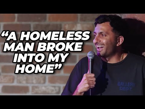 HOMELESS GUY BREAK IN | Nimesh Patel