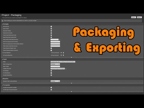 How To Build Package And Export Your Game - Unreal Engine Tutorial