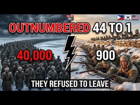900 Filipinos vs 40000 Enemy Soldiers —They Refused to Leave. What Happened Next Shocked 3 Countries