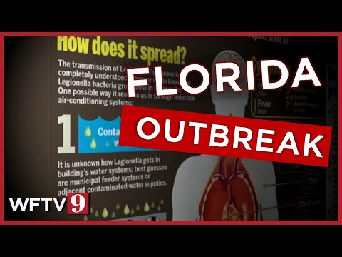 Signs posted warning of growing bacteria outbreak, 100 cases confirmed