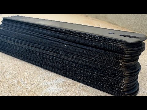 DIY Damascus: Forging a Knife from Double-Sided Hack Saw Blade