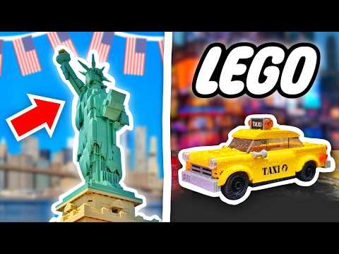 I Built NEW YORK out of LEGO! (in New York!)