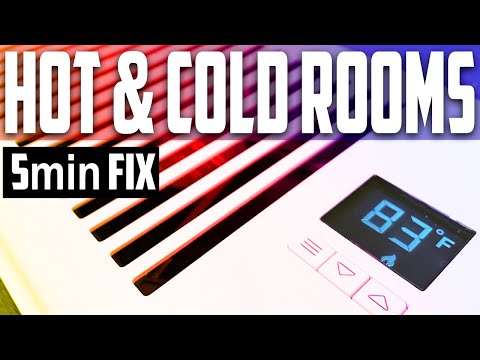 HOW TO FIX HOT & COLD ROOMS IN YOUR HOME 🔥❄️