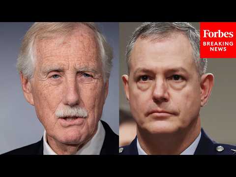 Angus King Asks US Euopean Commander Point Blank: 'What Are The Russians Up To?'