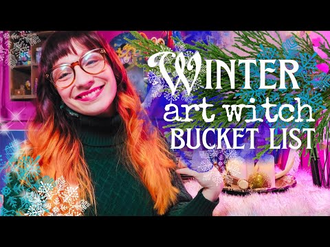 ❄️Winter Art Witch Bucket List: Creative Quests for Enchantment