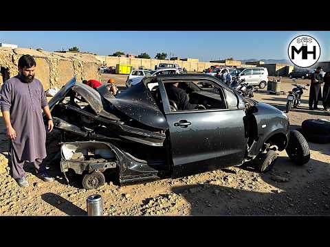 How Scrapped Cars Get a Second Life – The Unseen Reassembly Process!