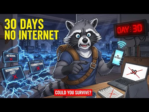 What Happens When the Internet Dies for 30 Days? (The Skills You Lost and Don't Even Know It)