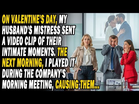 Hubby's Mistress Sent An Intimate Clip🤬Next Morning😏I Broadcast It On The Company's Morning Brief..🤫