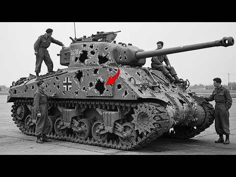 When 5 German Panthers Attacked — This Sherman Gunner’s 5 Shots Destroyed Them All