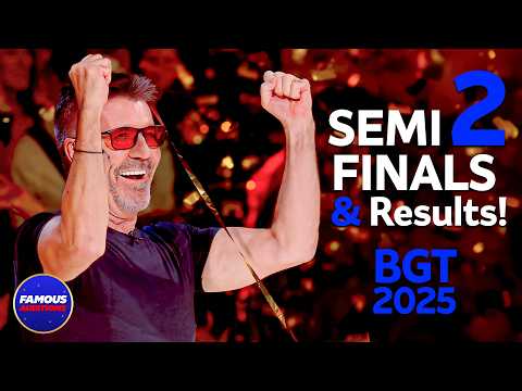Who MADE THE FINAL?! 👀 Semi-Finals 2 & RESULTS BGT 2025 🇬🇧