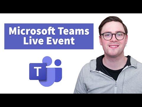Microsoft Teams Live Event | Schedule and Produce