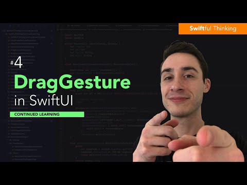 How to use DragGesture to move, drag, swipe in SwiftUI | Continued Learning #4