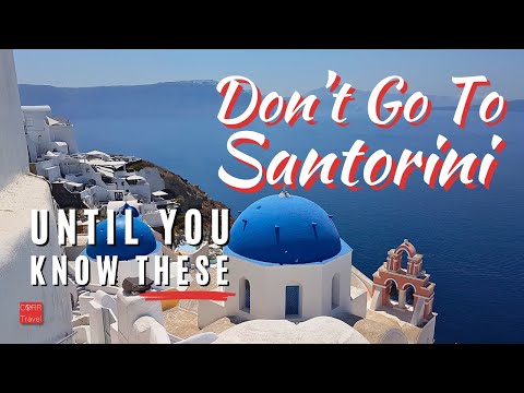 THE Know BEFORE You Go Santorini Greece Travel Guide 🇬🇷 First Timers in Santorini Planning