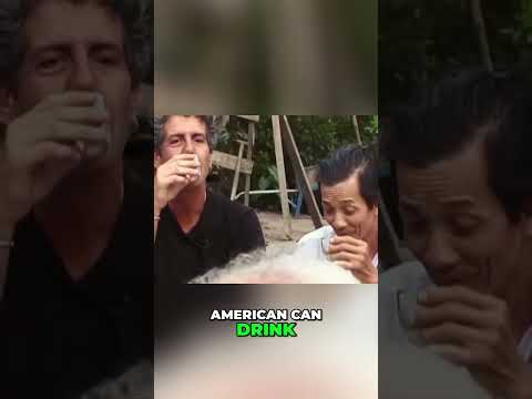 The Lone American Guest of Honor #anthonybourdain