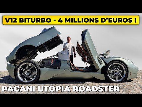 Essai Pagani Utopia Roadster : le V12 à 4 millions d’€