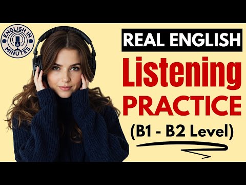 B1,B2 English Listening Practice | Everyday English Speaking Fluency Practice | English Podcast