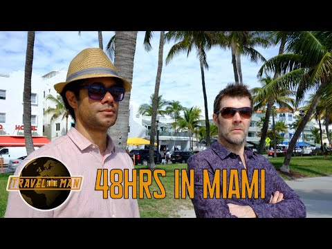 Richard Ayoade & Rhod Gilbert Go Full Speed in Miami | Travel Man FULL Episodes S4E4