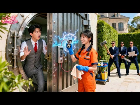 1000名專家都无法救出被困在保險庫的总裁！直到清潔工女孩路過，1秒開鎖！全場專家集體傻眼，總裁瞬间倾心，当场豪掷千亿娶回家宠她入骨！