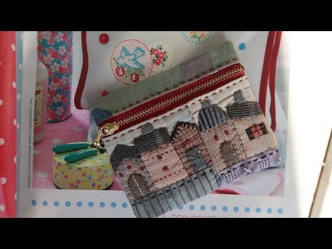 Card Case Holder │ Hand Applique Quilt │  How To DIY Craft Tutorial