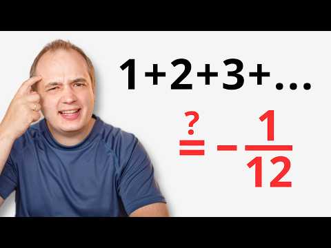 Warum 1+2+3+... irgendwie -1/12 ergibt 🧐