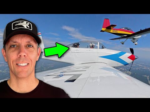 I TRIED Flying an RV-8 with Airshow Pilots!