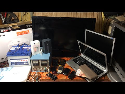 Проверка техники притащенной с помоек за месяц(34