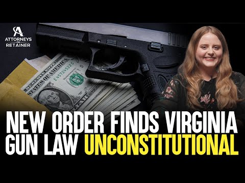 Virginia Gun Law Found UNCONSTITUTIONAL