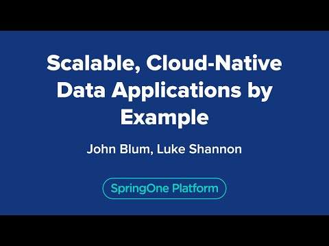 Scalable, Cloud-Native Data Applications by Example