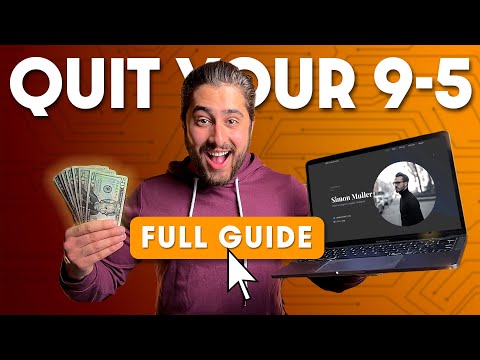 How to Become a FULL TIME Web Designer | Full Guide