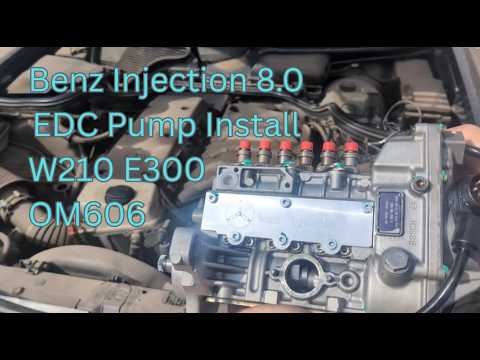 OM606 8.0 EDC Pump in W210