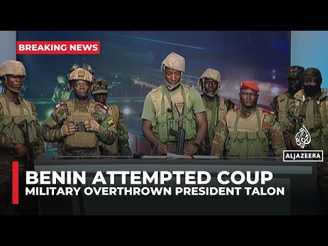 Benin attempted coup: Army claims to have overthrown President Talon