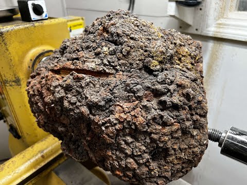 Cherry Burl Transformation into a Rustic Showpiece