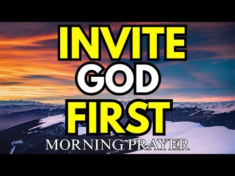 Invite God Into Your Morning | Start the Day Covered in Peace