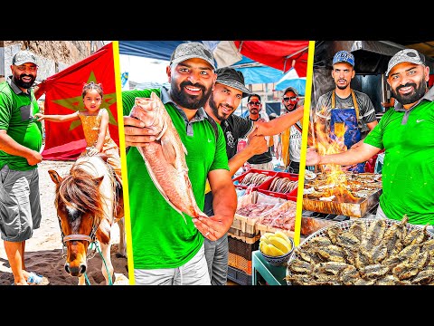 يوم كامل في مولاي بوسلهام بالمغرب 🇲🇦 مكان عائلي و اجواء ياسلام مع عائلتي 😊😁….