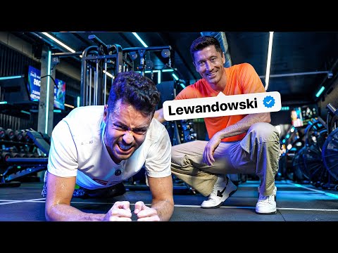 ROBERT LEWANDOWSKI TRAINS ME - TheGrefg