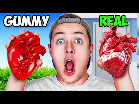 GUMMY vs REAL Challenge