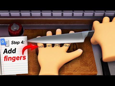 Cooking Simulator but the recipes have been translated 1000 times