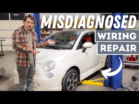 Dealer Made An $8,000 Mis-diagnosis On This Fiat 500e! Here's How To Repair Wiring Connectors
