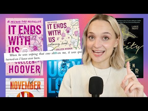 an unhinged deep dive into colleen hoover books